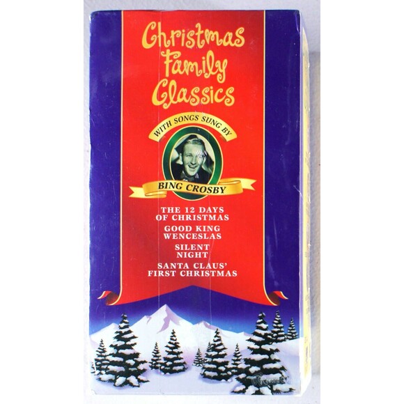 Christmas Family Classics (VHS Tape) • NEW • Bing Crosby, Holiday, First, Home - Picture 2 of 2